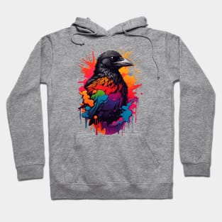 Rainbow Crow Hoodie